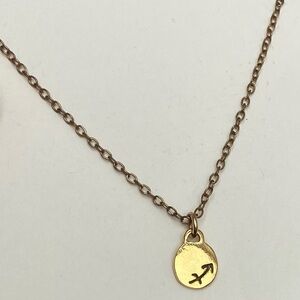 Gorjana - Arrow Sagittarius - Necklace 18k gold-plated 16.5" Shopbop - Like New